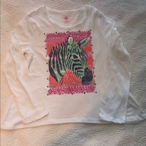 J. Khaki long sleeve T-shirt